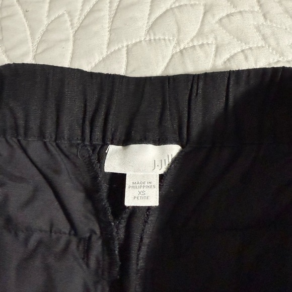 J. Jill Black Linen blend size XS - Picture 8 of 9